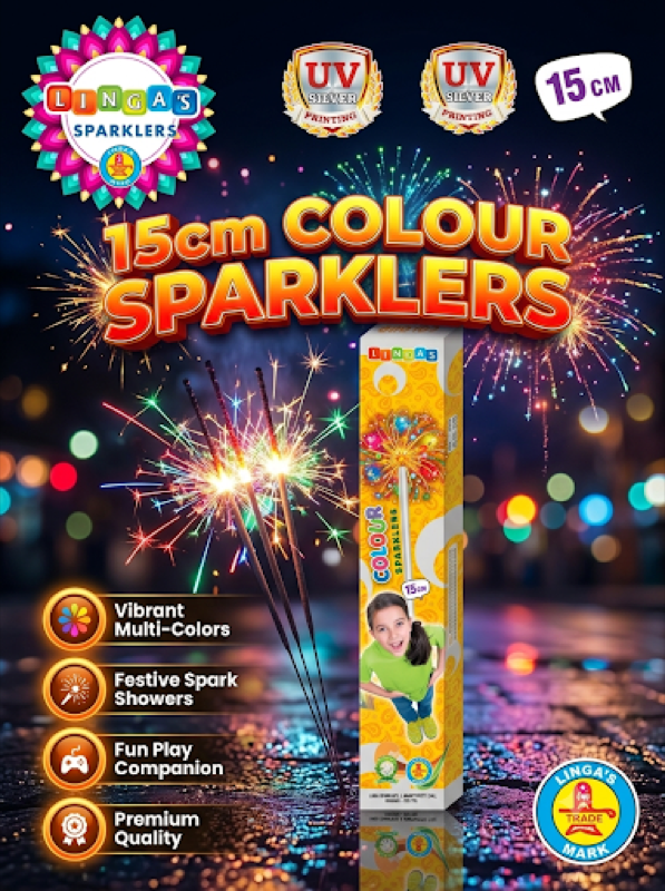 15cm Colour Sparklers