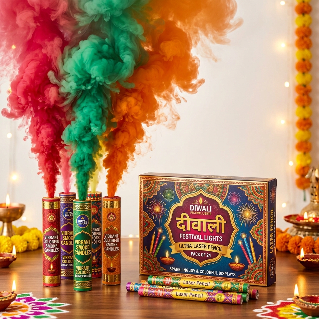 Colour Smoke Candle